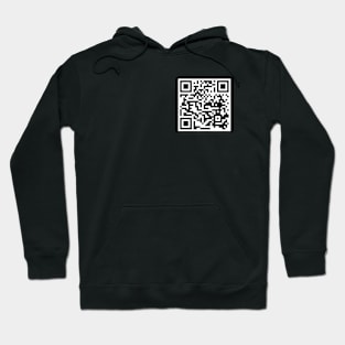 See You Again Wiz Khalifa Song QR Code Design Hoodie